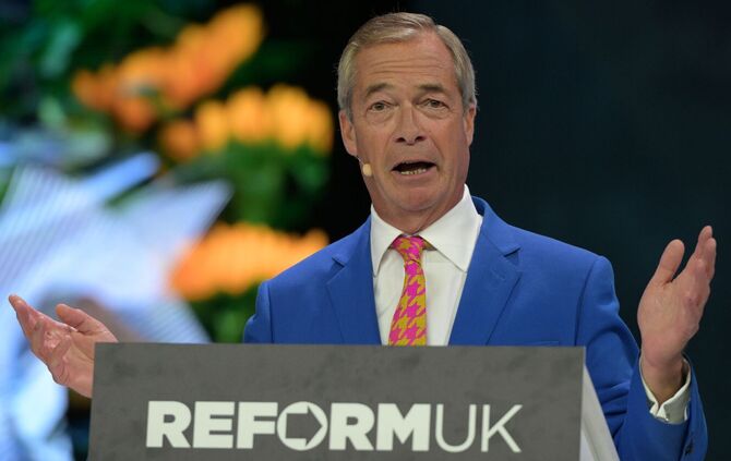 Parteitag der Reform Party in Großbritannien