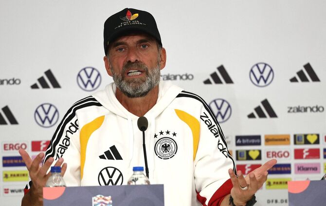 Fußball-Nationalmannschaft - Pressekonferenz