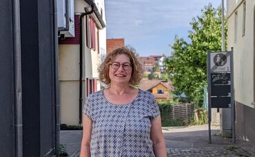 Christina Jahnel, Initiatorin einer neuen Selbsthilfegruppe in Winnenden, die sich mit dem großen Umbruch vom Berufsleben zum Ru