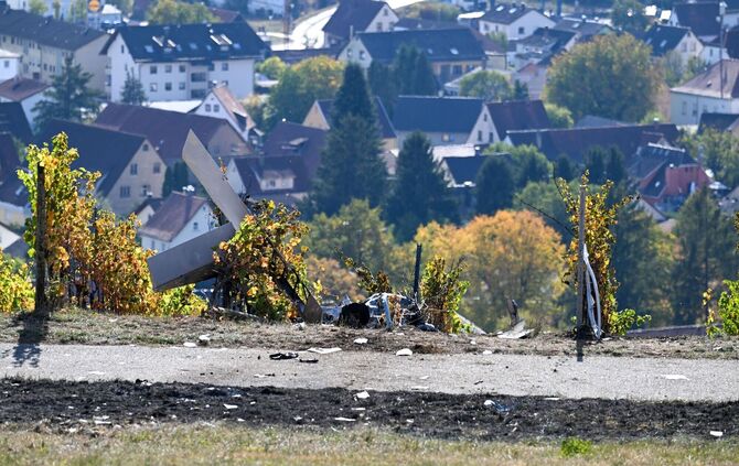 Kleinflugzeug im Landkreis Heilbronn abgestürzt