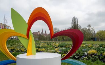 Fast eine Million Menschen haben die Landesgartenschau besucht. (Archivbild)