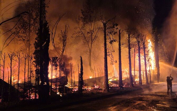 Brand auf Campingplatz am Gardasee