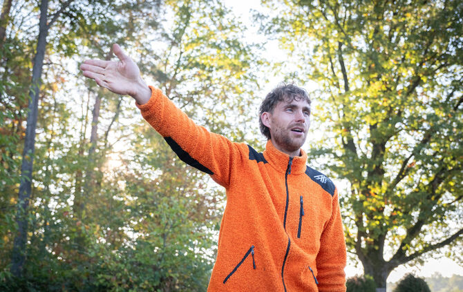 Kilian Knötzele wird mehr als 200 Buchen fällen lassen. Dafür hat er aber eine gute Erklärung.
