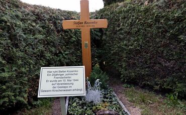 Das sogenannte Polengrab in Schlechtbach.