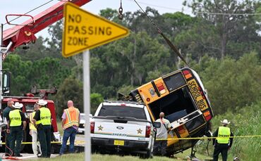 Schulbus-Unfall in Florida