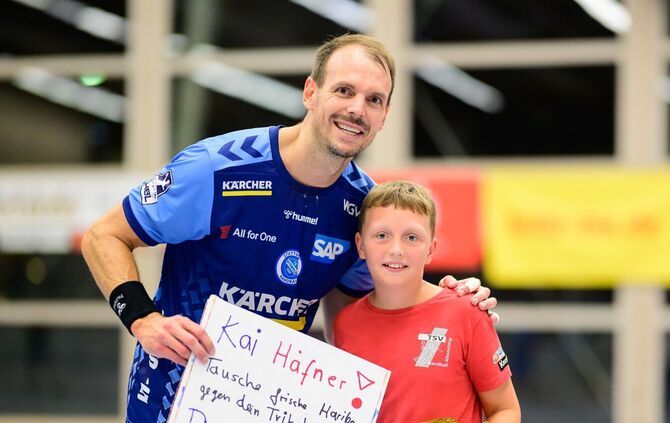Dauerbrenner in der Handball-Bundesliga und bei den Fans beliebt: Kai Häfner.