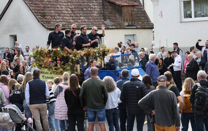 Der Umzug beim Fellbacher Herbst ist für viele Besucher ein echtes Highlight.