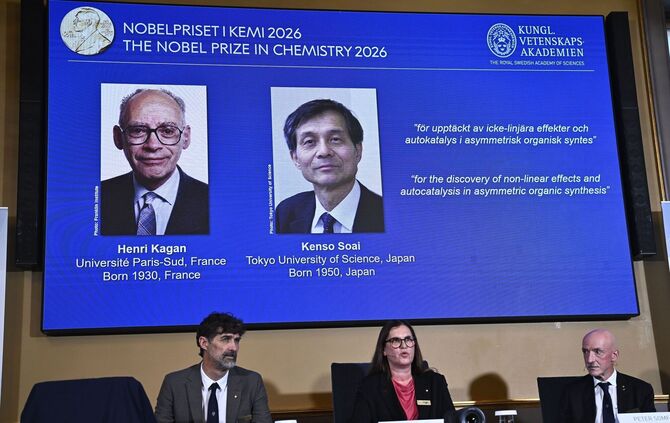 Bekanntgabe Nobelpreis für Chemie