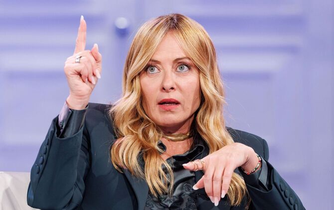 Italiens Ministerpräsidentin Giorgia Meloni