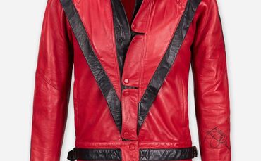 Michael Jacksons Lederjacke aus dem Musikvideo «Thriller»
