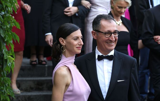 Flavia Zaka und Cem Özdemir