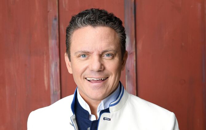 Trompeter, Sänger und Fernsehmoderator: Stefan Mross.