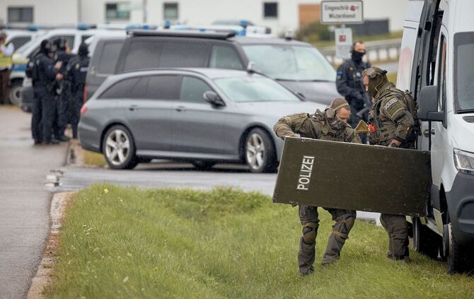 Größerer Polizeieinsatz in der Oberpfalz