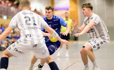 Schnappen sich Maurice Widmaier (hier im Derby gegen den HC Oppenweiler/Backnang) und der TV Bittenfeld II am Samstag die nächst