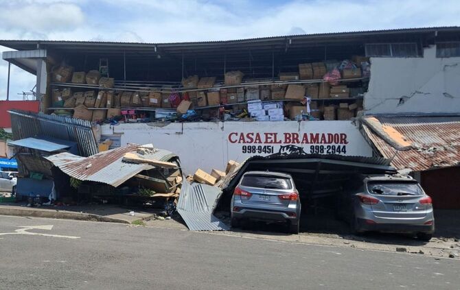 Schweres Erdbeben in Panama