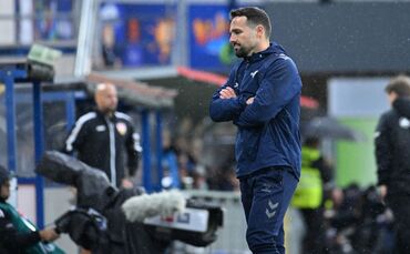 Paderborns Trainer Ralf Kettemann konnte mit der Leistung seines Teams nicht zufrieden sein.