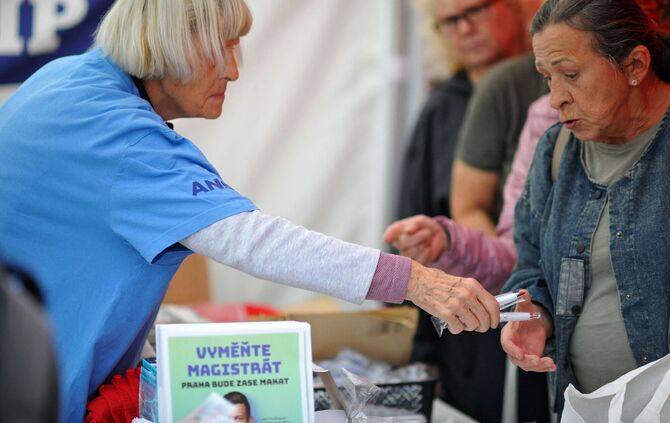 Wahlkampf in Tschechien