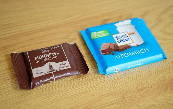 Rechtsstreit mit Ritter Sport um quadratische Haferriegel