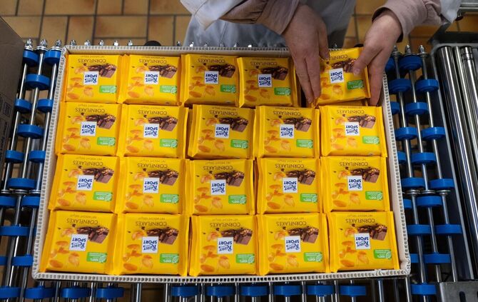 Die Ritter-Sport-Verpackung ist beim Deutschen Patent- und Markenamt registriert. (Archivbild)