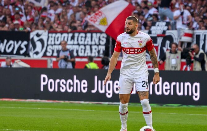 Bei Stuttgarter Innenverteidiger Jeff Chabot liegt keine schwerwiegende Verletzung vor, wie eine Untersuchung am Sonntagvormitta