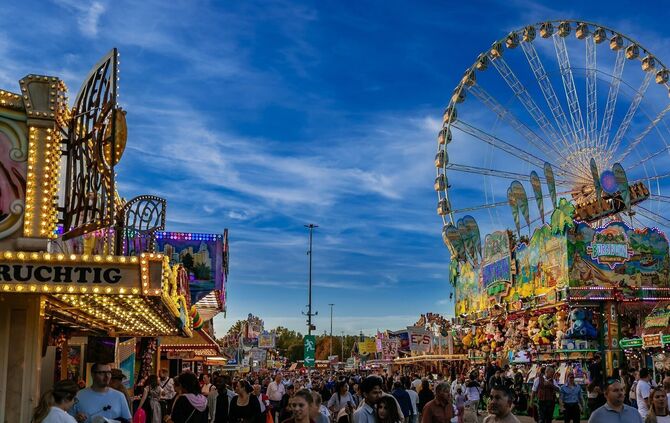 In diesem Jahr waren es deutlich weniger Besucher auf dem Volksfest als 2025 (Symbolfoto).