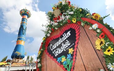 Das Volksfest war 2026 etwas weniger gut besucht als im Vorjahr (Symbolfoto).