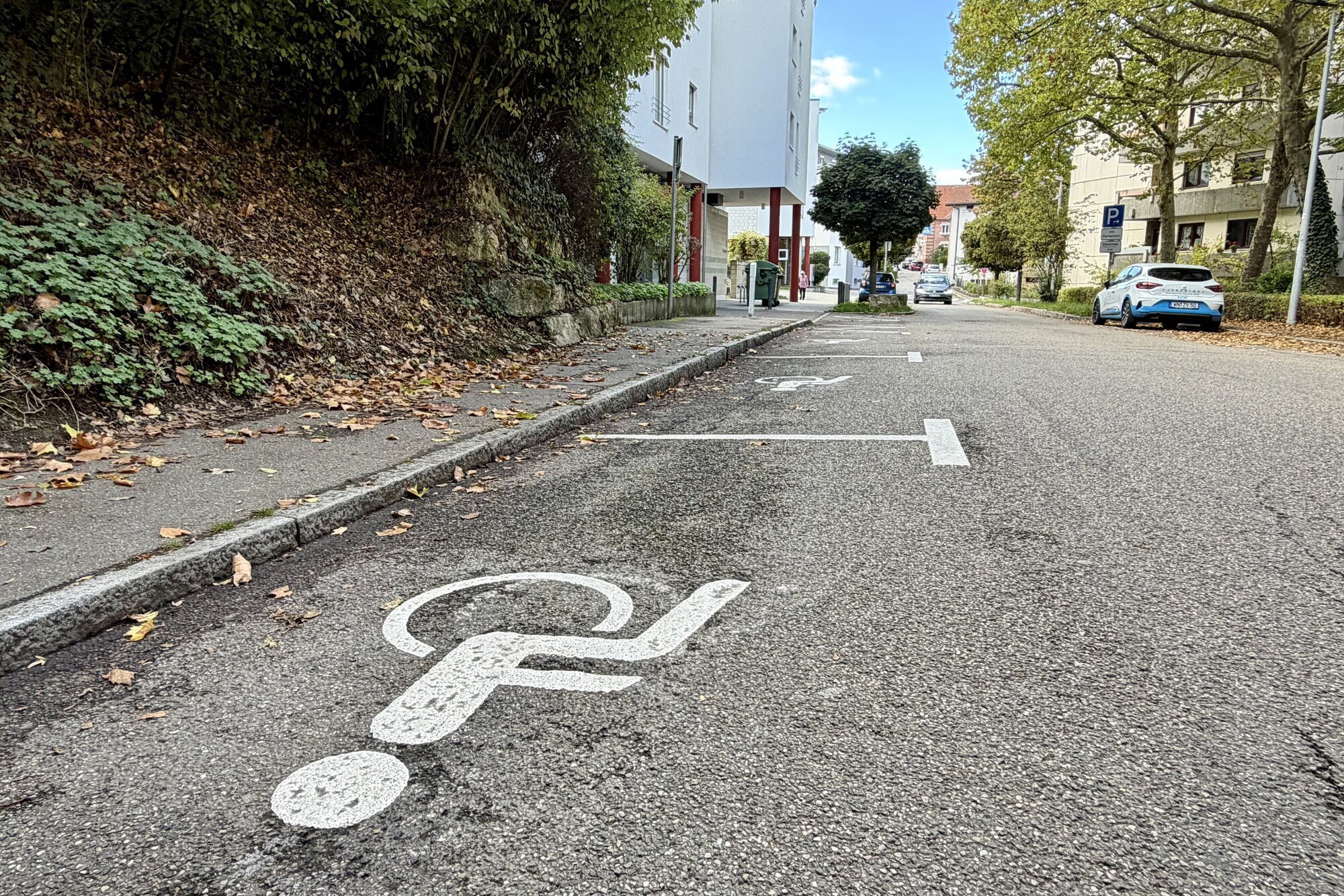 Illegal parking in a disabled parking space: Waiblingen resident annoyed ...
