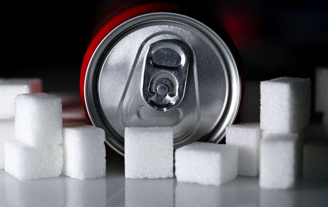 Softdrinks mit Zucker