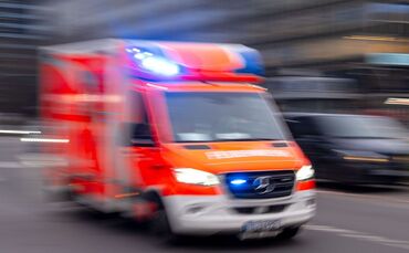 Krankenwagen im Einsatz