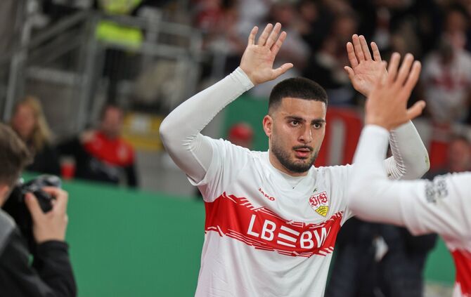 Torpremiere für Deniz Undav in dieser Saison.