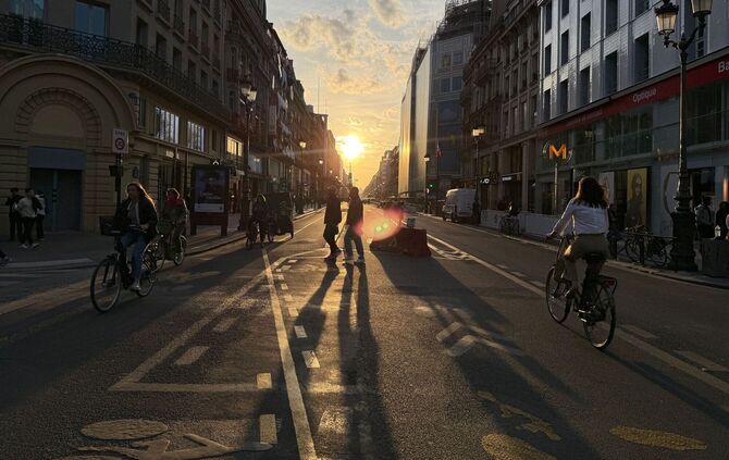 Paris baut Radwegenetz weiter aus