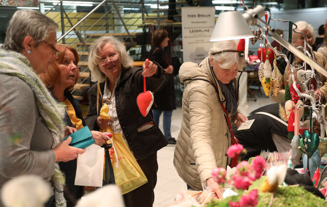 Handgemachtes gibt es am Freitag, 16. und Samstag, 17. Oktober bei dem Kunstmarkt im Rudesberger Rathaus. (Archivfoto)