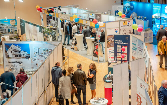 Ein Bild von der Immo-Messe 2025.