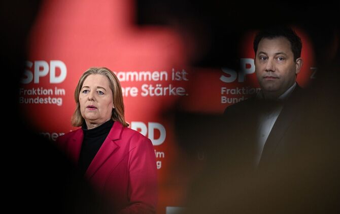Nach Bas' Rücktritt wird die SPD-Doppelspitze neu gewählt. (Archivbild)