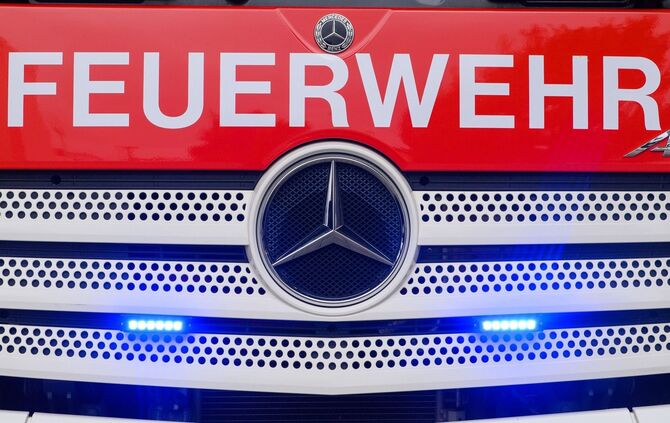 Die Feuerwehr konnte das Feuer löschen. (Symbolbild)