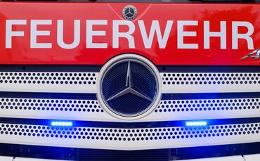 Die Feuerwehr konnte das Feuer löschen. (Symbolbild)