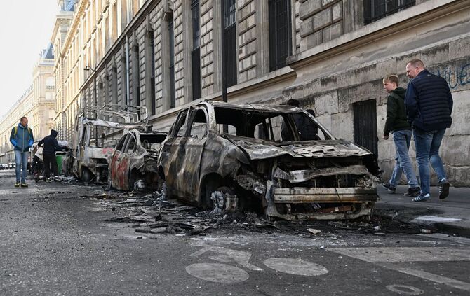 Nach dem Protesttag in Frankreich