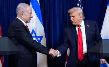 Trump und Netanjahu 