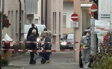 Am Samstagvormittag war die Spurensicherung an der Turmstraße im Einsatz.