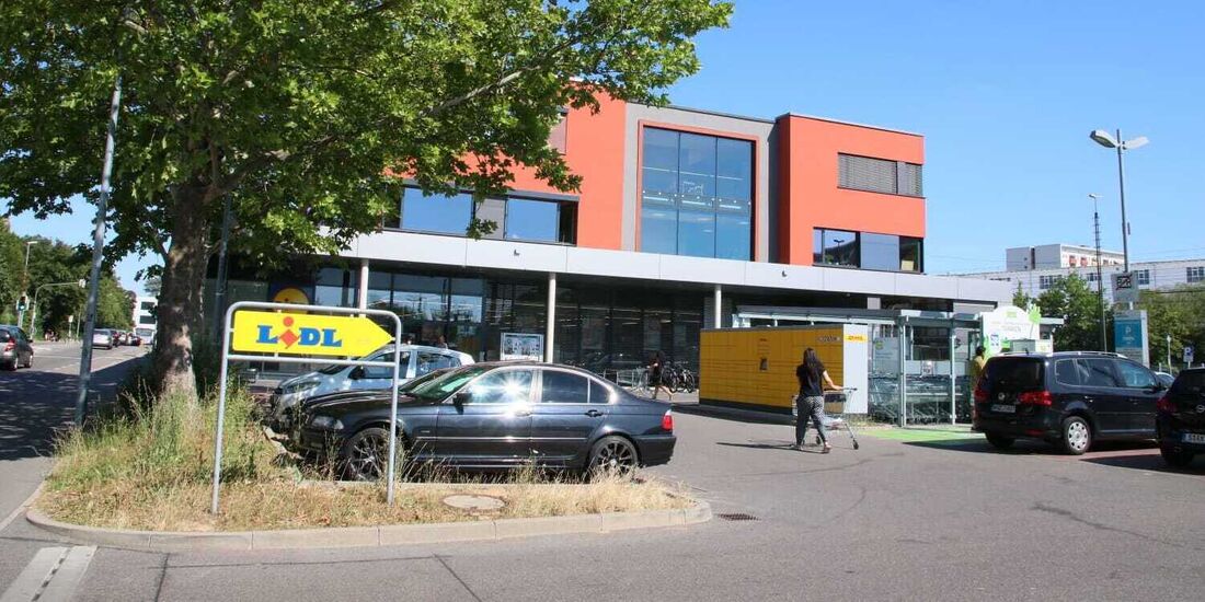 Tatort war der Lidl in der Devizesstraße in Waiblingen (Archivfoto).