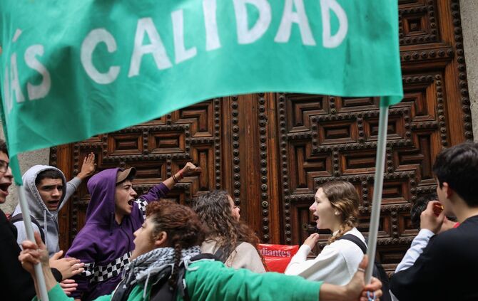 Proteste in Madrid