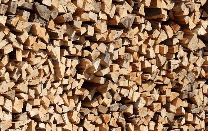 Brennholz.