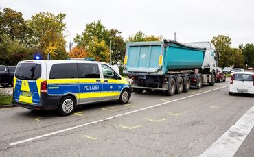Der Unfall sorgte für Verkehrsbehinderungen.