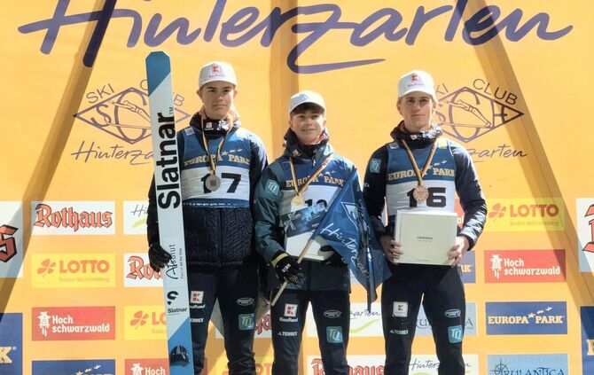 Janne Holz (links) ist Deutscher Vizemeister der Junioren.