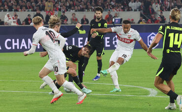 Hatte den VfB gegen Madrid in Führung gebracht: Flügelstürmer Jamie Leweling.