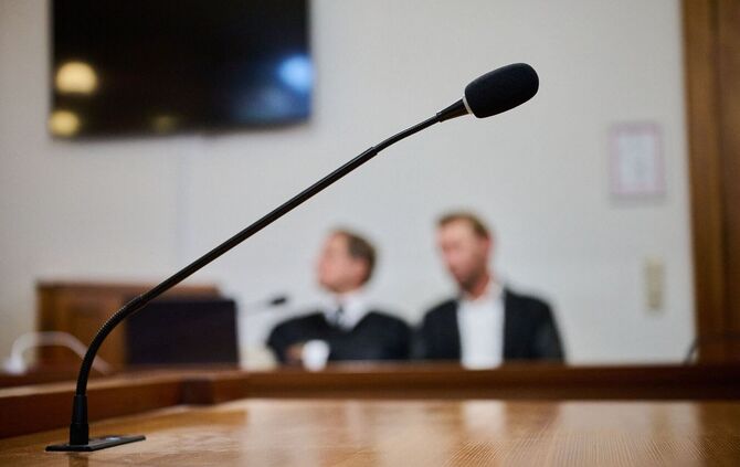 Christian B. vor Gericht wegen Beleidigung