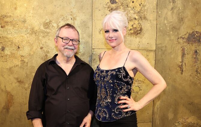Tatjana Geßler und Pianist Frieder Berlin treten am 28. November in Berglen auf.