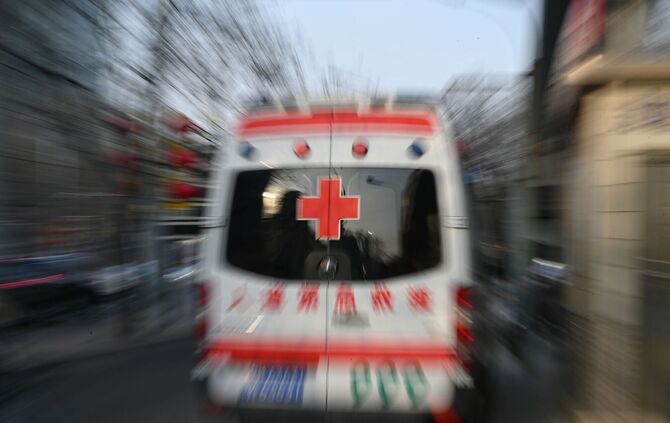 Krankenwagen in China