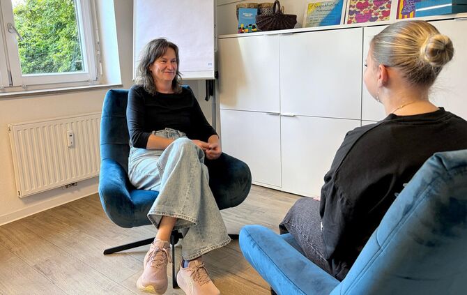 In der Wohngruppe Jella in Stuttgart bekommen junge Mädchen von 14 bis 21 Jahren Hilfe.