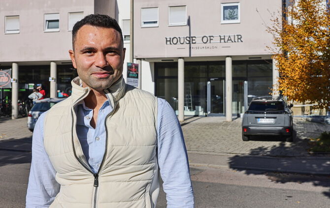 "House of Hair" will innerhalb von Weinstadt an anderer Stelle durchstarten. Geschäftsführer Panagiotis "Pana" Kalpakidis (30) e